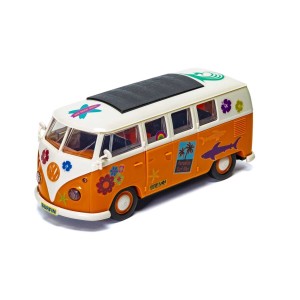 Volkswagen Camper Van ''Surfin'' [ Quickbuild - Lego Systeem ]