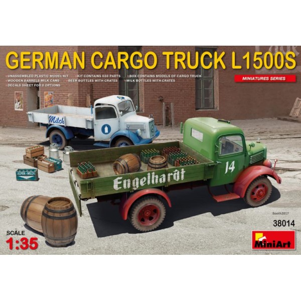 Mercedes German Cargo Truck L1500S 