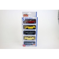 Modelautoset 1:43 Mini , Alfa , Lancia , Beetle , Polizia/Alfa