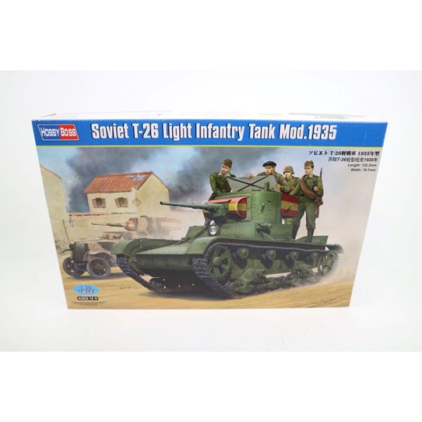 Soviet T-26 Light Infantry Tank Mod.1935