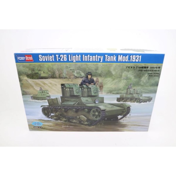 Soviet T-26 Light Infantry Tank Mod.1931