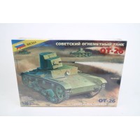 Soviet Flame-Thrower Tank OT-26
