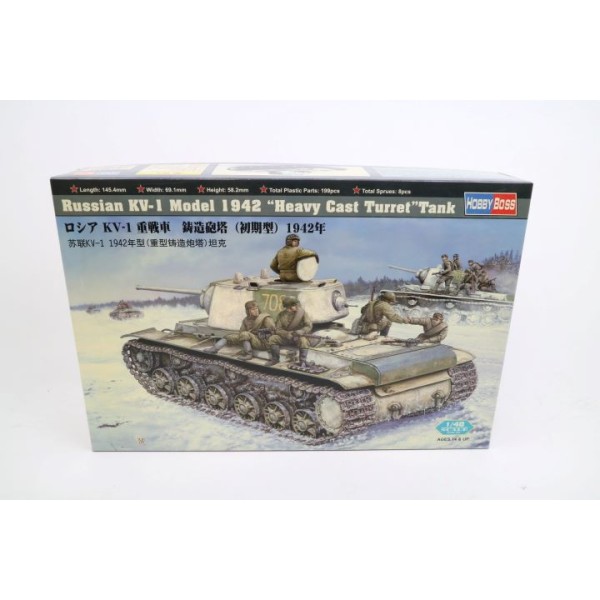 Russian KV-1 Model 1942 ''Heavy Cast Turret'' Tank