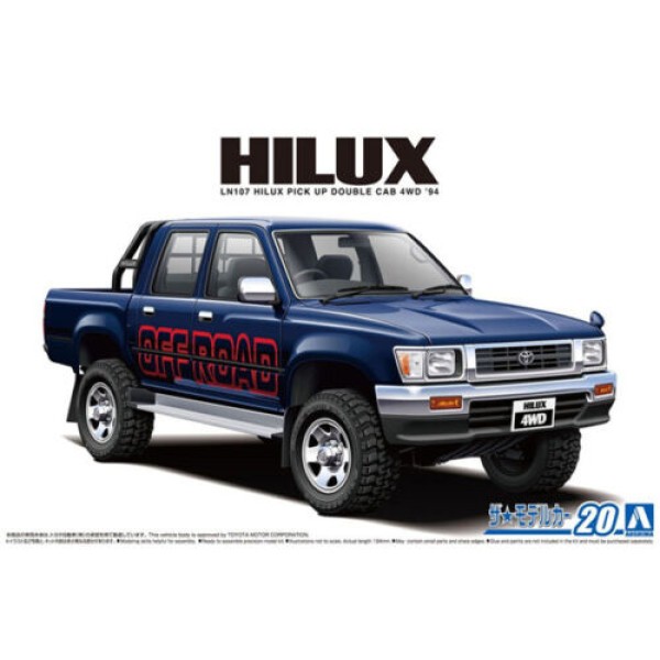 Toyota Hilux Pick-up Double Cab 4WD LN107 1994