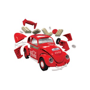 Volkswagen Kever ''Coca Cola'' [ Quickbuild - Lego Systeem ]