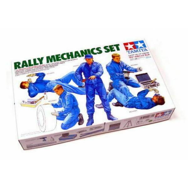 Rally Mechanics Set - 5 monteurs + Tools