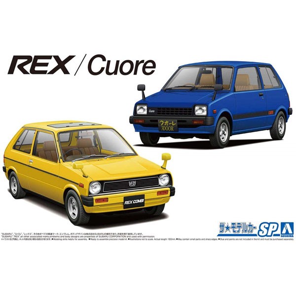 Daihatsu / Subaru Set , Cuore / Rex 1981