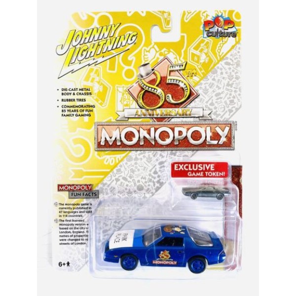 Chevrolet Camaro 1985 ''Monopoly'' Incl. Spel Token