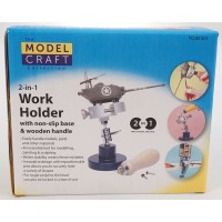 Work Holder 2in1 met Antislip Voet en Houten Handvat