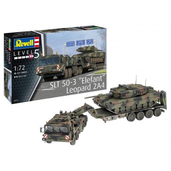SLT 50-3 ''Elefant'' + Leopard 2A4