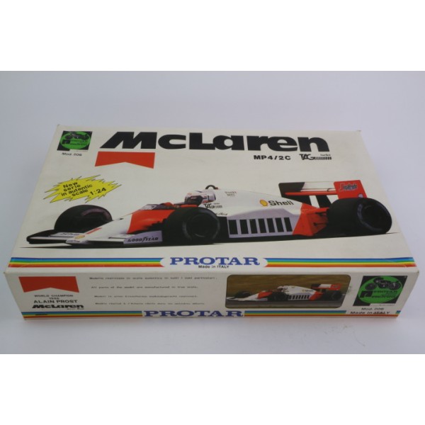 Mclaren MP4/2C Turbo TAG  ''World Champion 1986 Alain Prost''