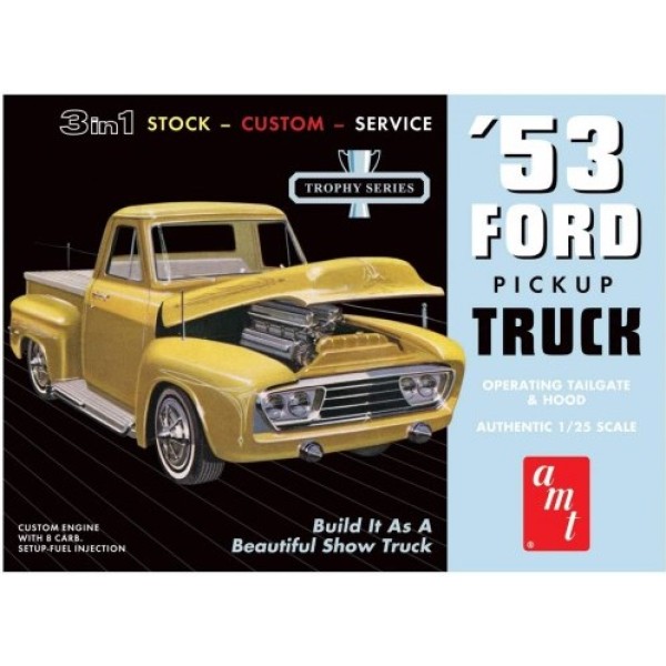 Ford Pick-up Truck 1953 3in1 ''Stock-Custom-Service''